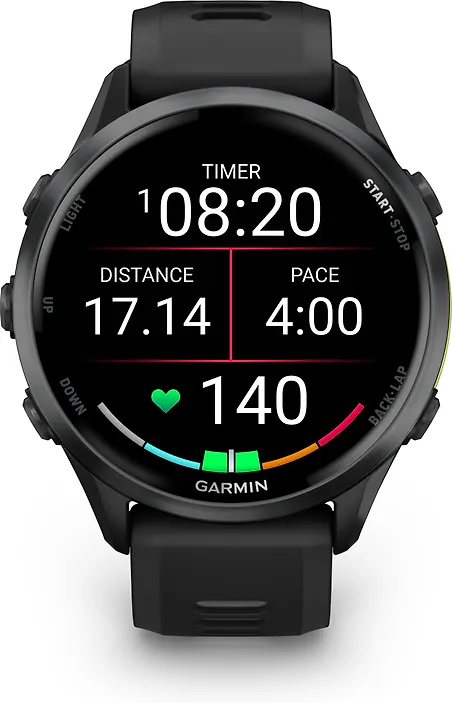Garmin Forerunner 970 GPS juoksuälykello Black